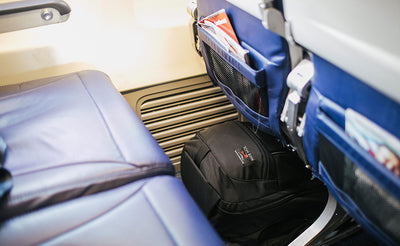 ^^The Synik 30 under an airline seat.