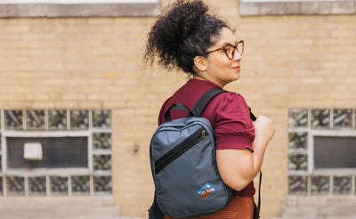 visible lifestyle^^A person carrying the Zeitgeist on one shoulder.